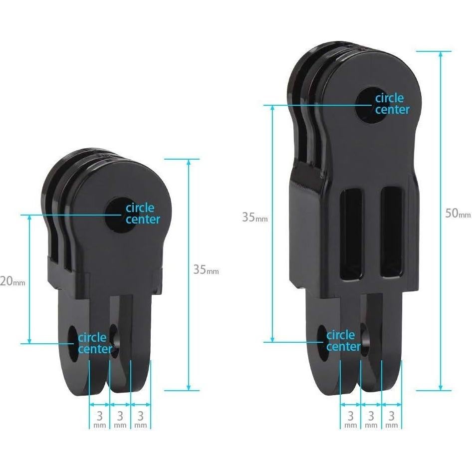 Montaje de Juntas Rectas HSU Ajustable para Cámaras de Acción