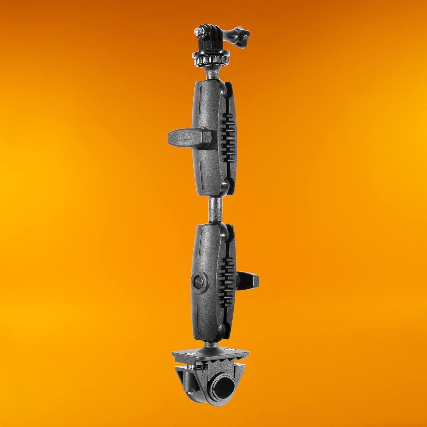 Soporte Doble para Cámara de Acción iBOLT para Manillar 25mm