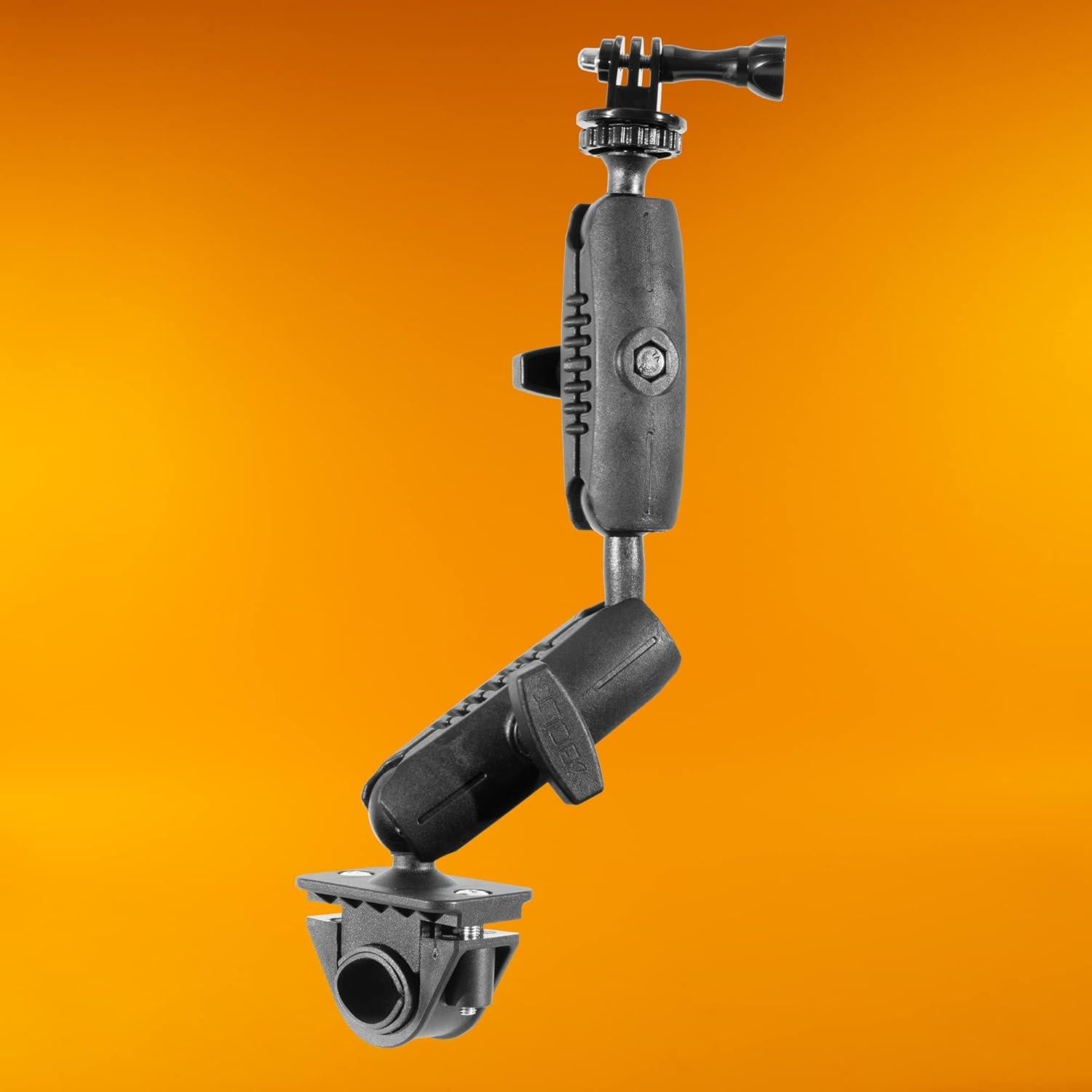 Soporte Doble para Cámara de Acción iBOLT para Manillar 25mm