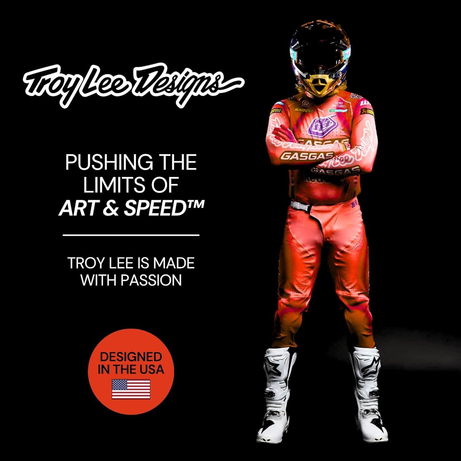 Guantes de Motocross Troy Lee Designs ACE 2.0 Fuego XX-Large