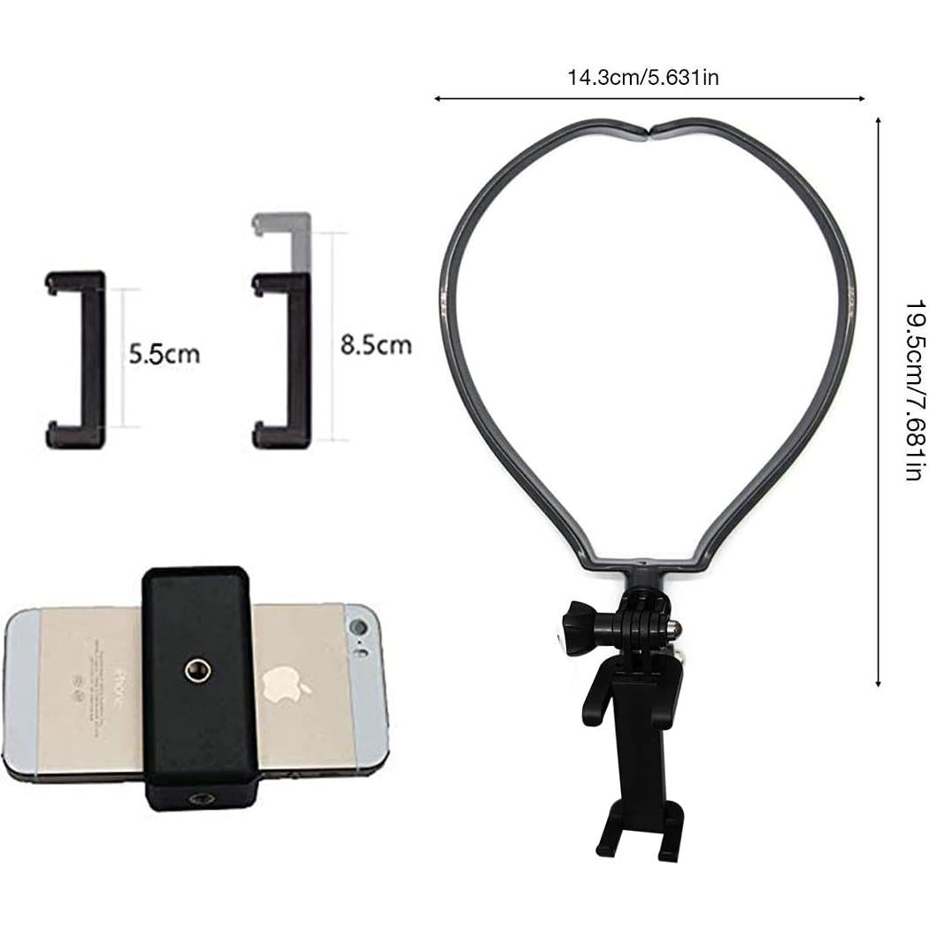 Soporte Ajustable para Teléfono y Cámara de Acción AngelReally