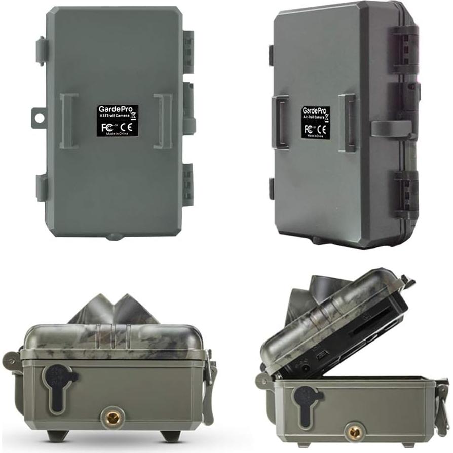 Cámara de Sendero GardePro A3S 64MP con Visión Nocturna 30.48m