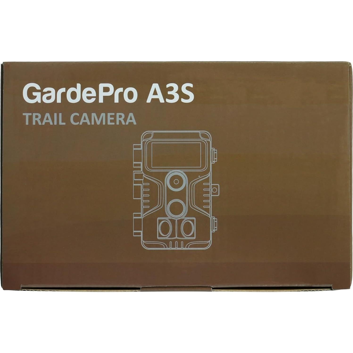 Cámara de Sendero GardePro A3S 64MP con Visión Nocturna 30.48m