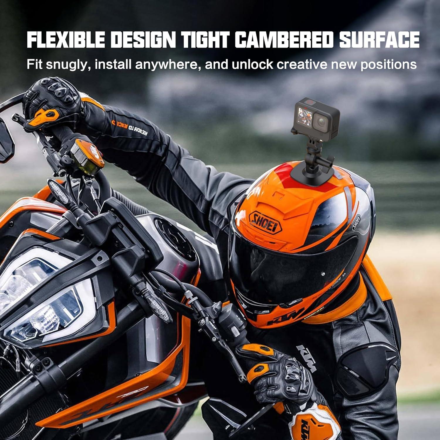 Montaje Adhesivo para Parabrisas de Motocicleta OGITBIO 120mm