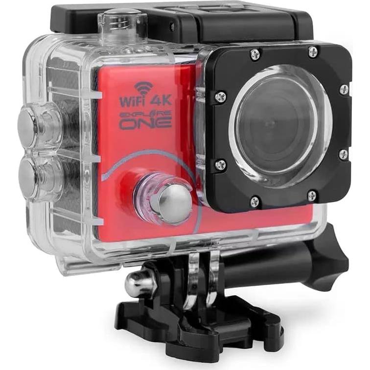Cámara de Acción 4K Explore One con WiFi y Accesorios