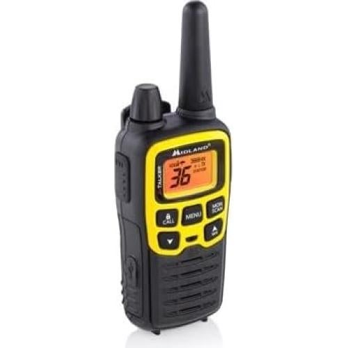Midland T61VP3 Walkie Talkie 2-Pack Negro/Amarillo 36 Canales