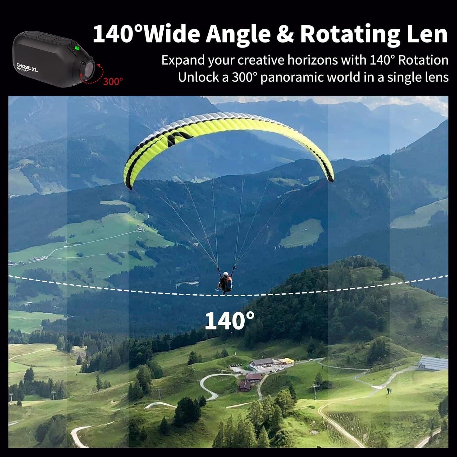 Cámara de Acción DRIFT Ghost XL 1080P Impermeable IPX7