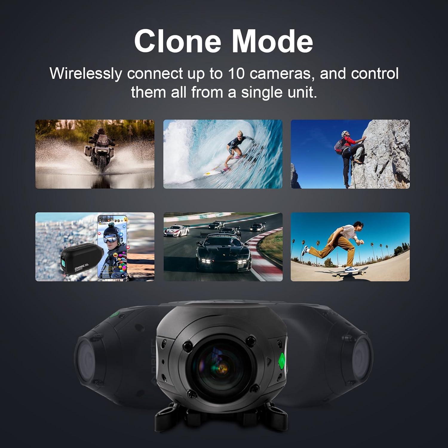 Cámara de Acción DRIFT Ghost XL 1080P Impermeable IPX7