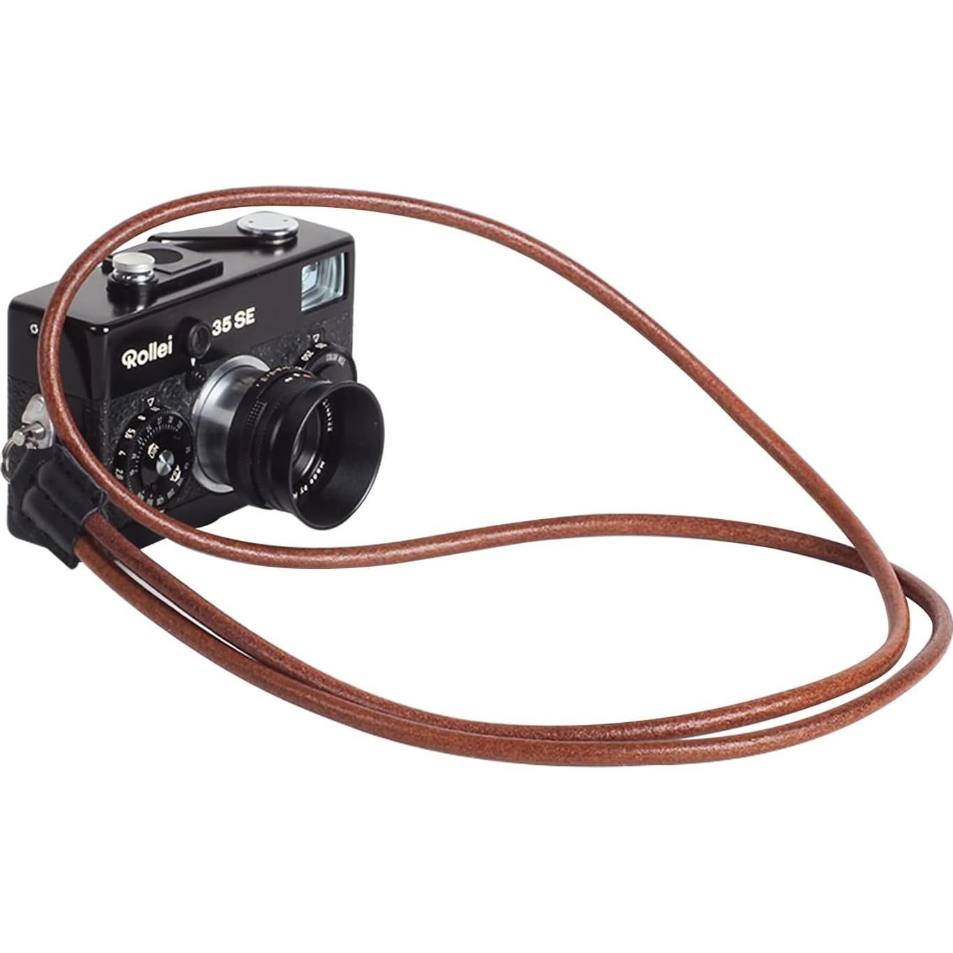Correa de Cuero para Cámara Rollei 35 Classic y Modelos