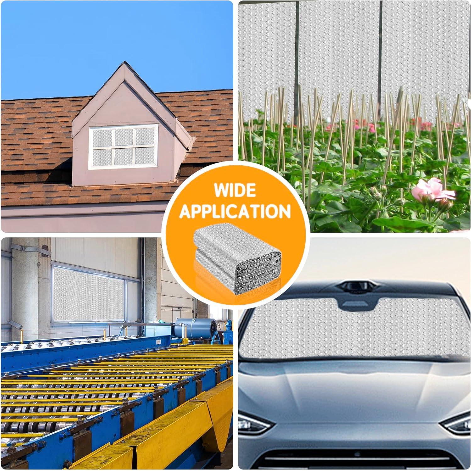 Aislante Reflectante Doble LSGCQ 60 cm x 3.05 m para Ventanas