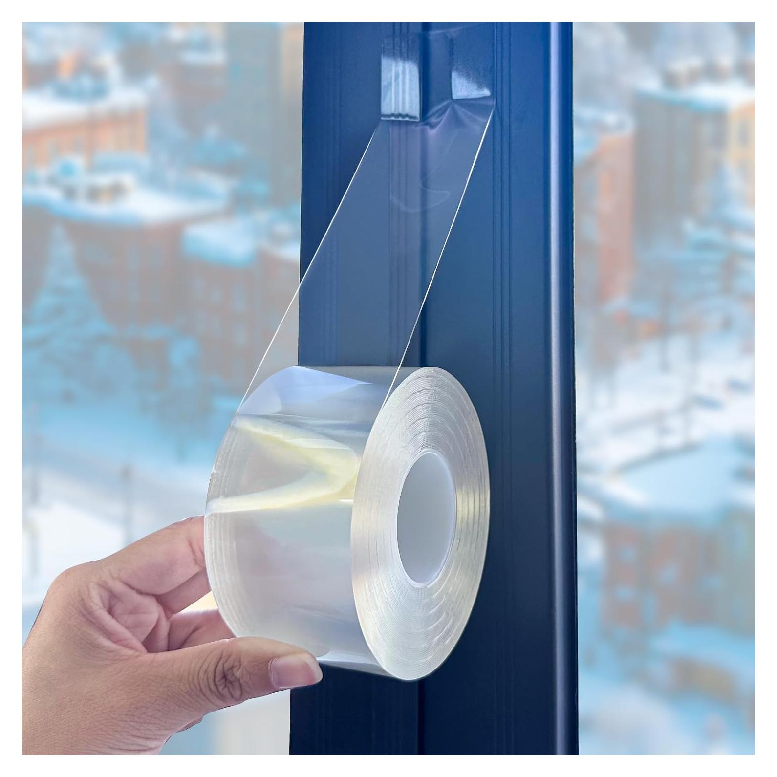 Cinta de Sellado de Ventanas Tikfoam 5 cm x 10 m Transparente