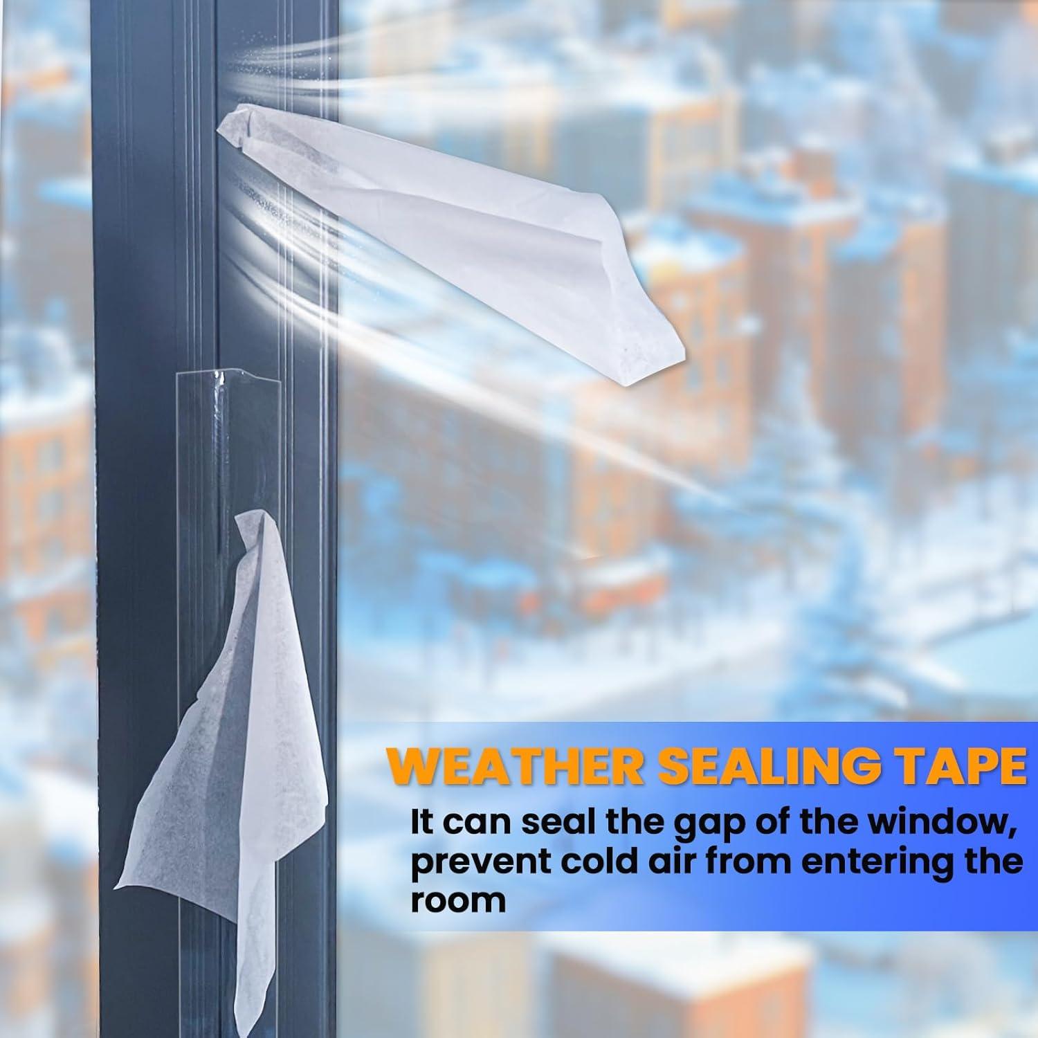 Cinta de Sellado de Ventanas Tikfoam 5 cm x 10 m Transparente