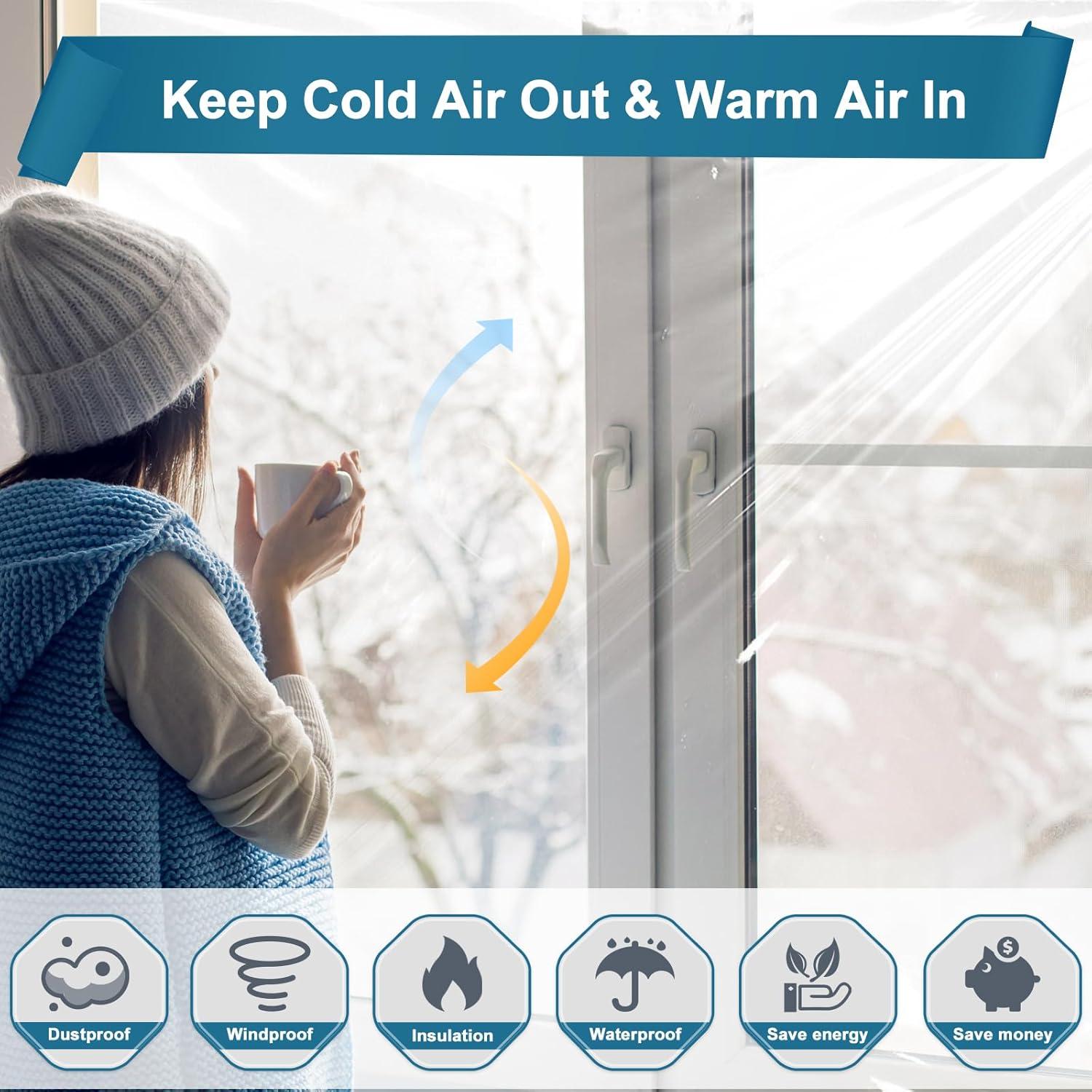 Kit Aislamiento Ventanas Invierno Augblinds 47" x 393"