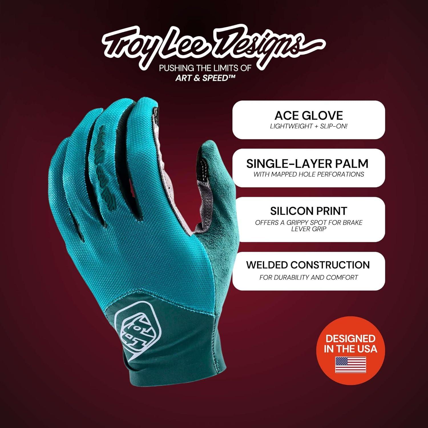 Guantes de Motocross Troy Lee Designs ACE 2.0 Ivy XL