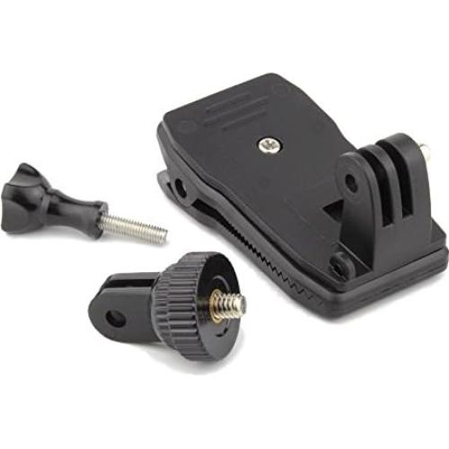 Clip para Sombrero StuntCams con Rotación 360° para Cámaras