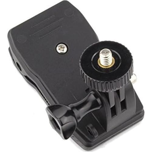 Clip para Sombrero StuntCams con Rotación 360° para Cámaras