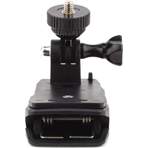 Clip para Sombrero StuntCams con Rotación 360° para Cámaras