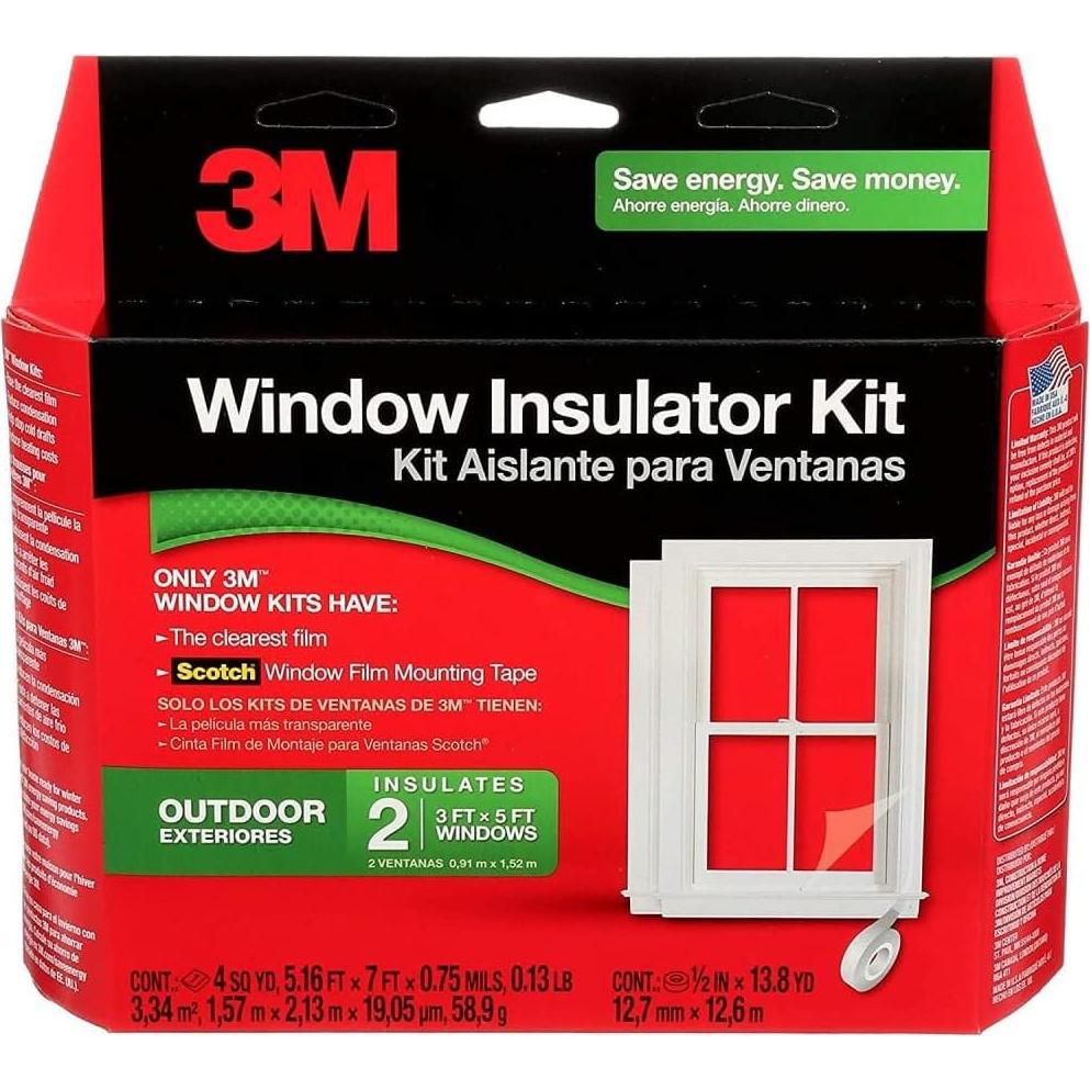Kit de Aislamiento de Ventanas Exteriores 3M 2170W-6 para 2 Ventanas