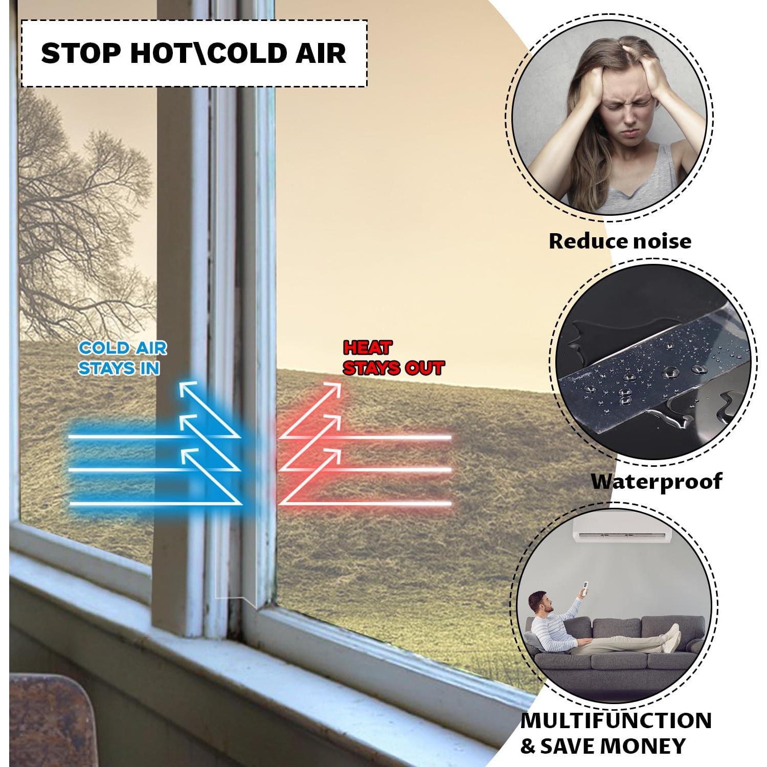 Cinta de Sellado Sunroda 2" x 10m Transparente Aislante Impermeable