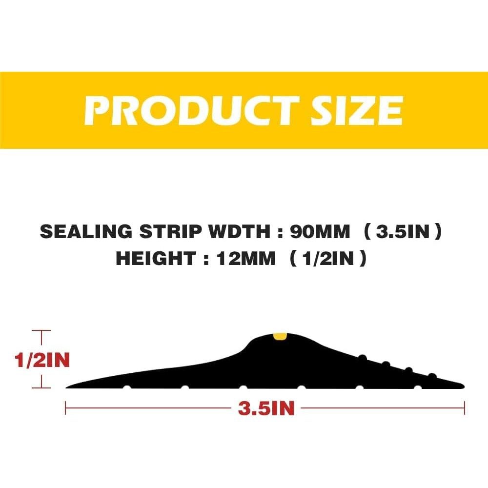 Tira de Sellado Universal CloudBuyer 3m para Puerta de Garaje