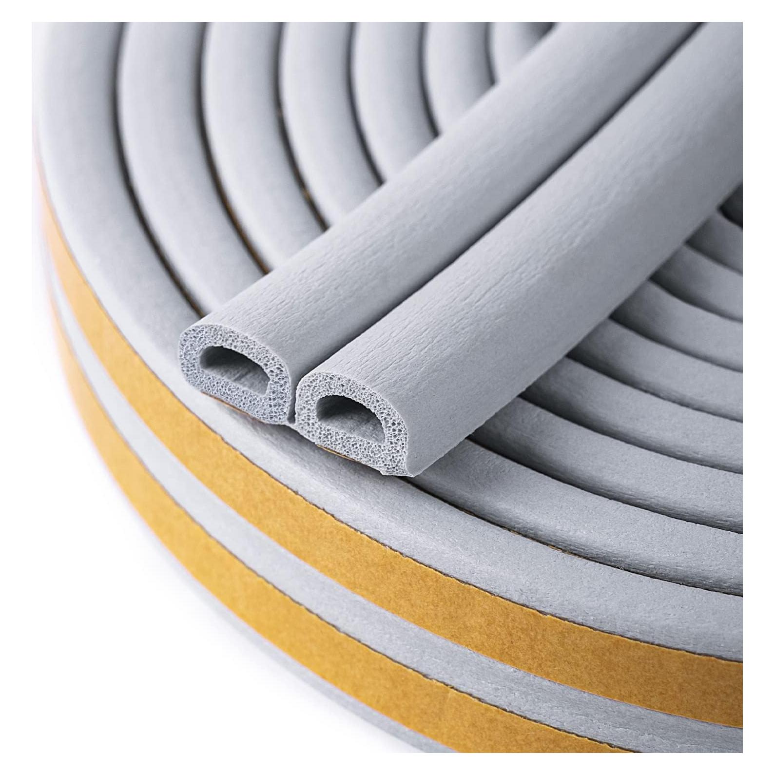 Tira de Sellado CloudBuyer 16.5 Pies Aislamiento Acústico Gris