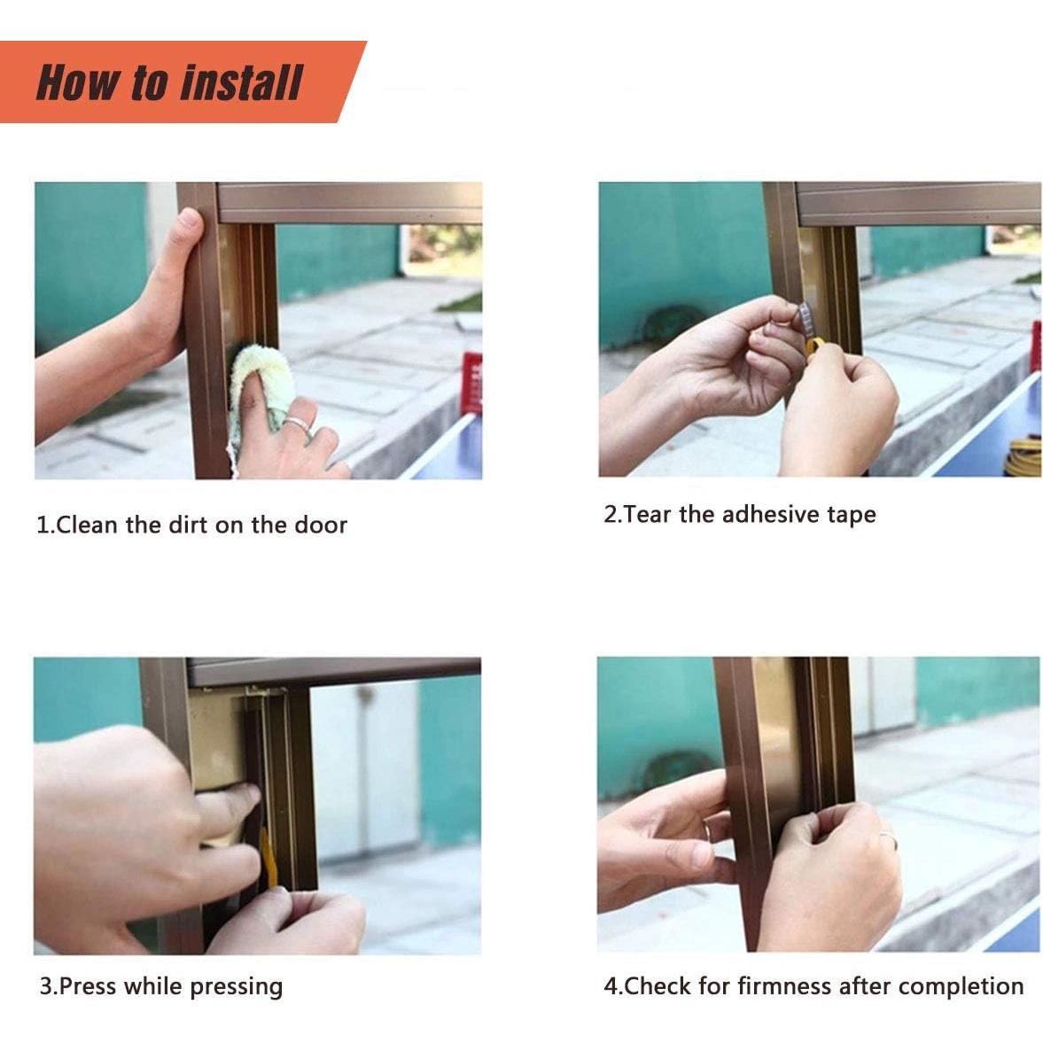 Tira de Sellado CloudBuyer 16.5 Pies Aislamiento Acústico Gris