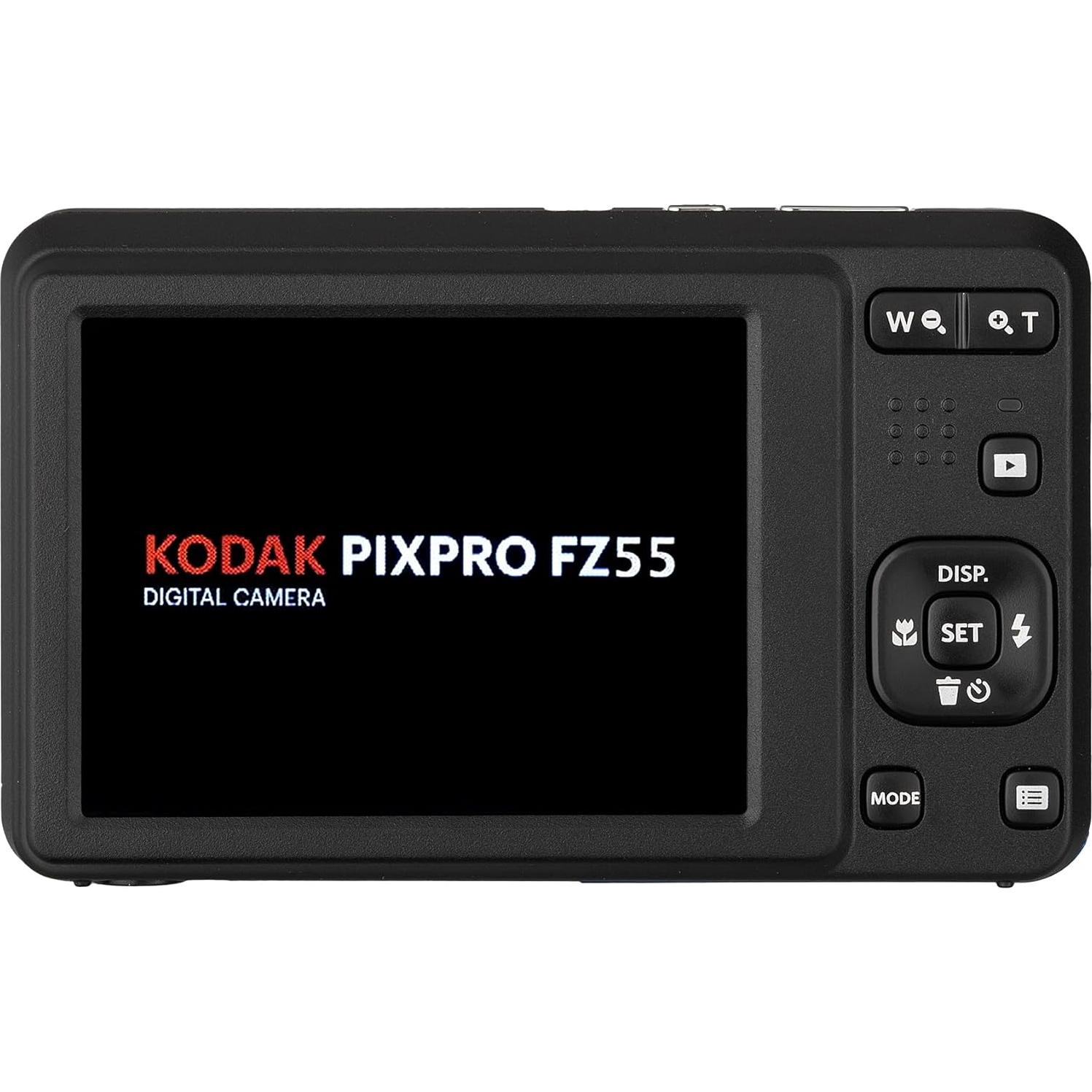 Cámara Digital Kodak Pixpro FZ55 Azul 16MP 28mm 1080p Full HD