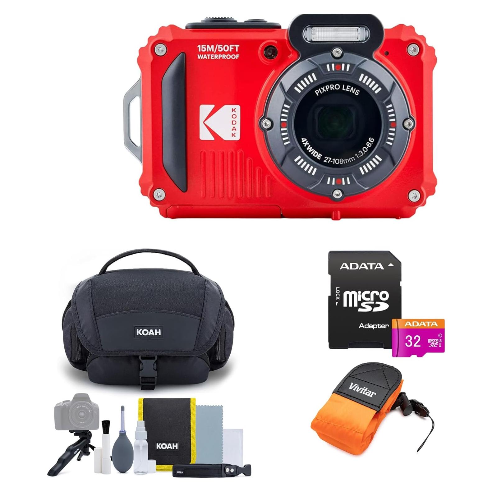 Cámara Digital Kodak PIXPRO WPZ2 16MP Resistente al Agua 15m