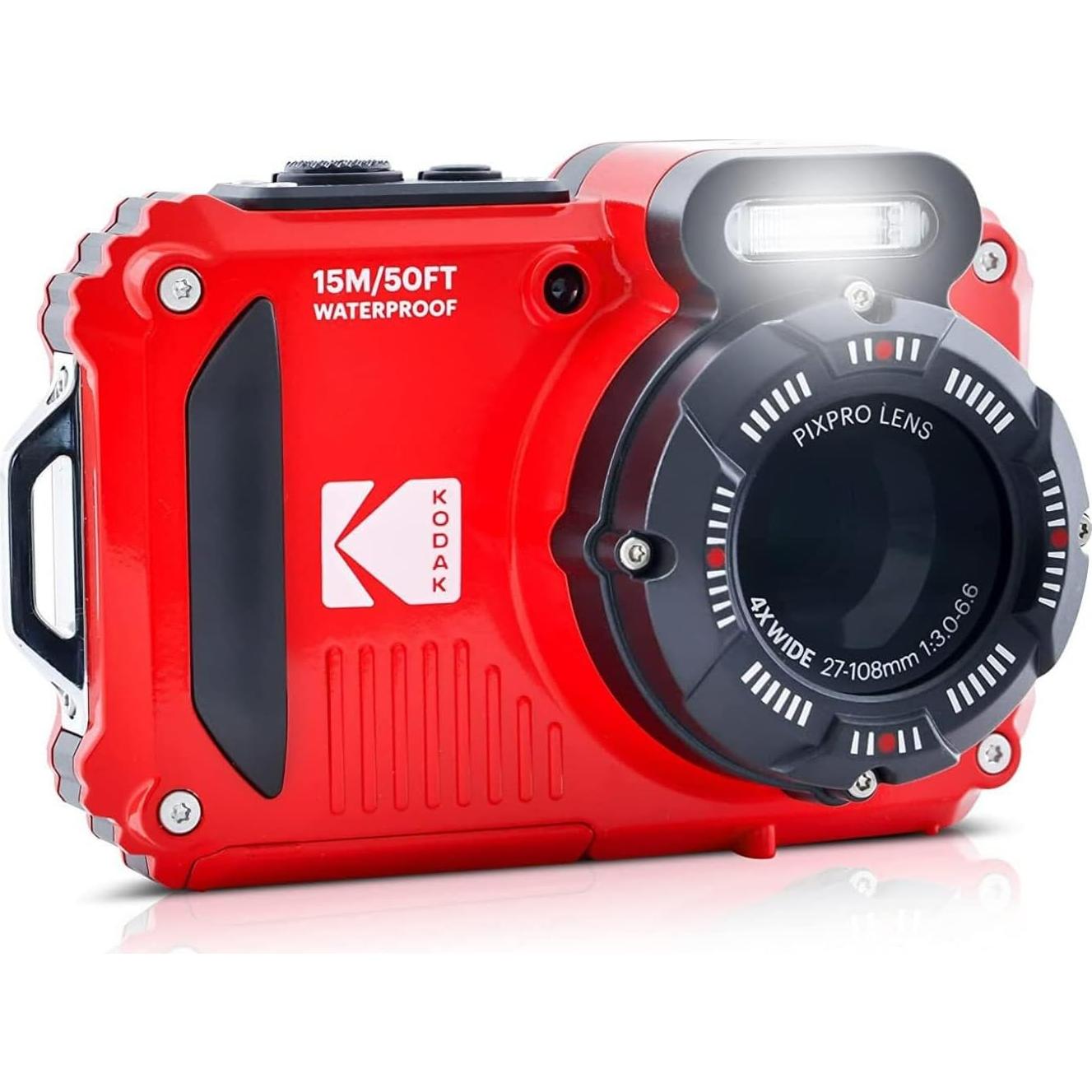 Cámara Digital Kodak PIXPRO WPZ2 16MP Resistente al Agua 15m