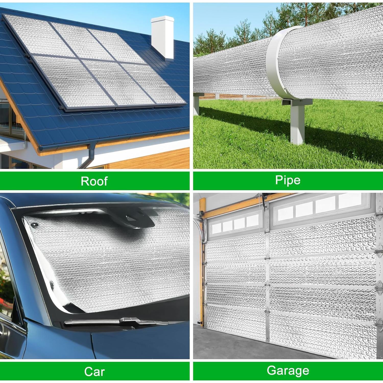 Kit Aislamiento Puertas Garaje MYFAMIREA 6 Paneles 61x122cm