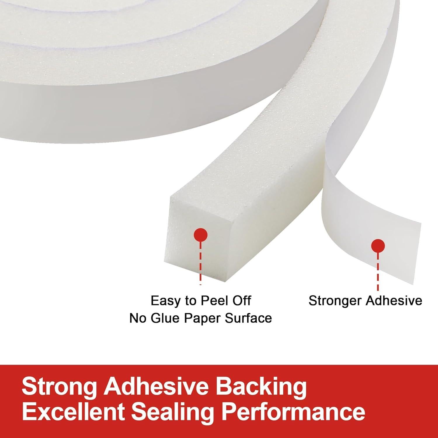 Aislante de Espuma Aiglille 1" x 1" x 4m para Ventanas