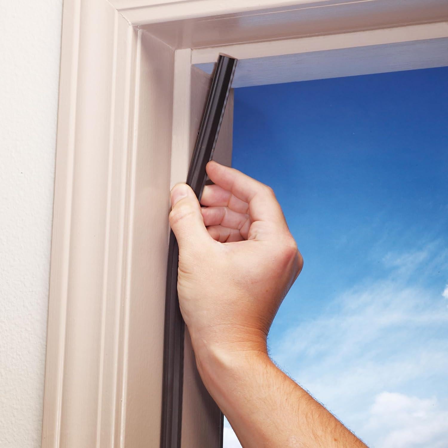 Junta de Goma de Silicona M-D 68668 1.27 cm x 6.1 m Negra