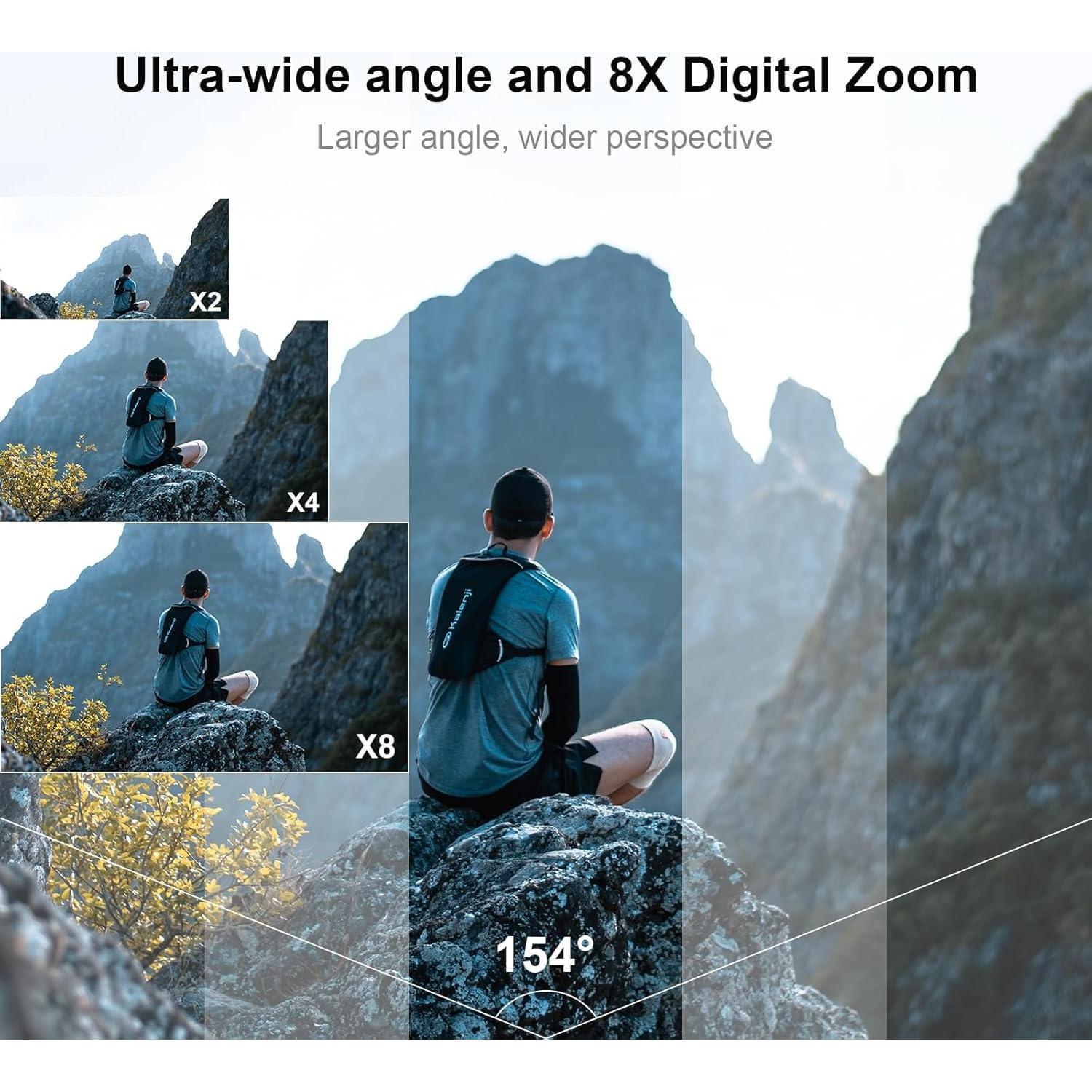 Cámara de Acción SJCAM SJ11 4K Doble Pantalla Impermeable