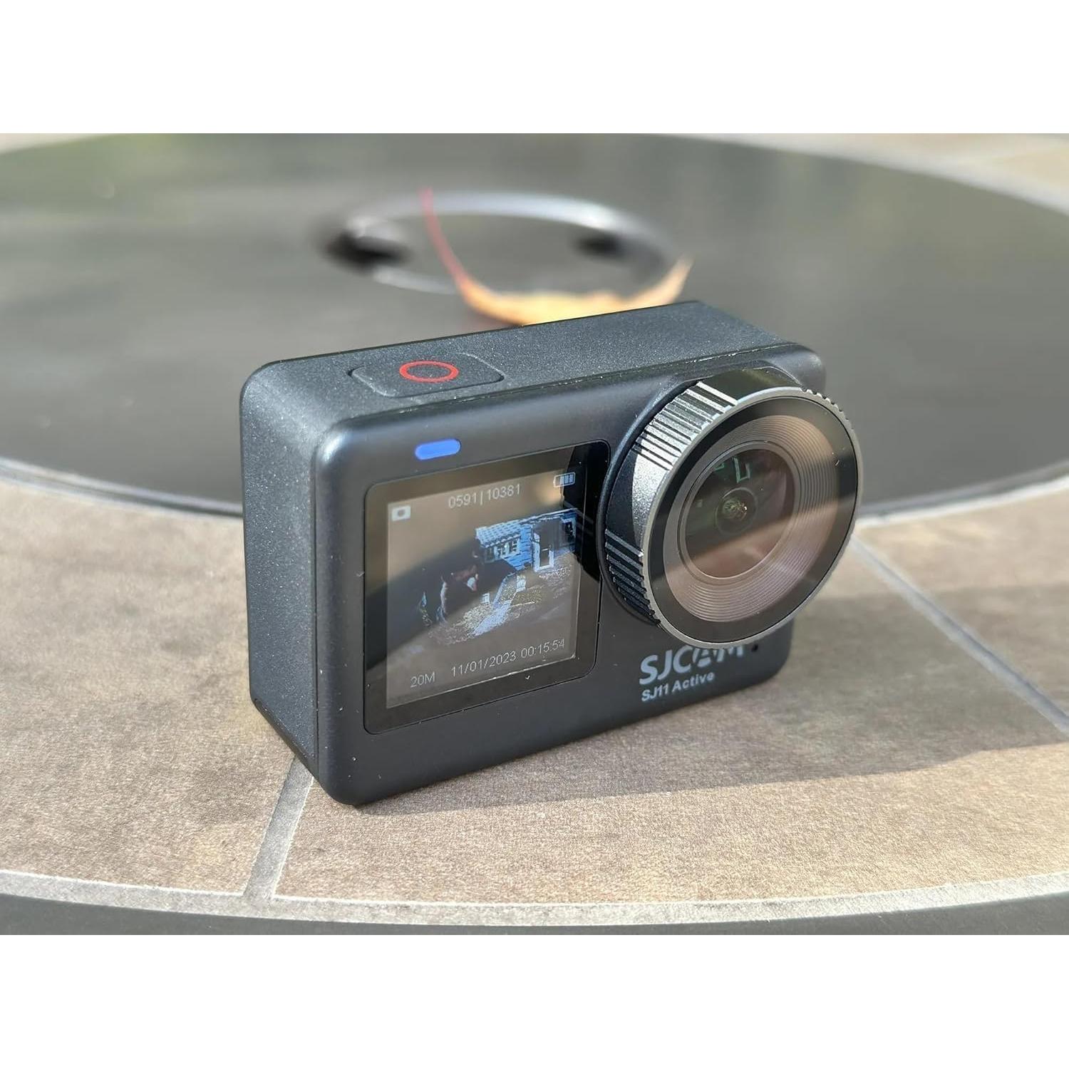 Cámara de Acción SJCAM SJ11 4K Doble Pantalla Impermeable