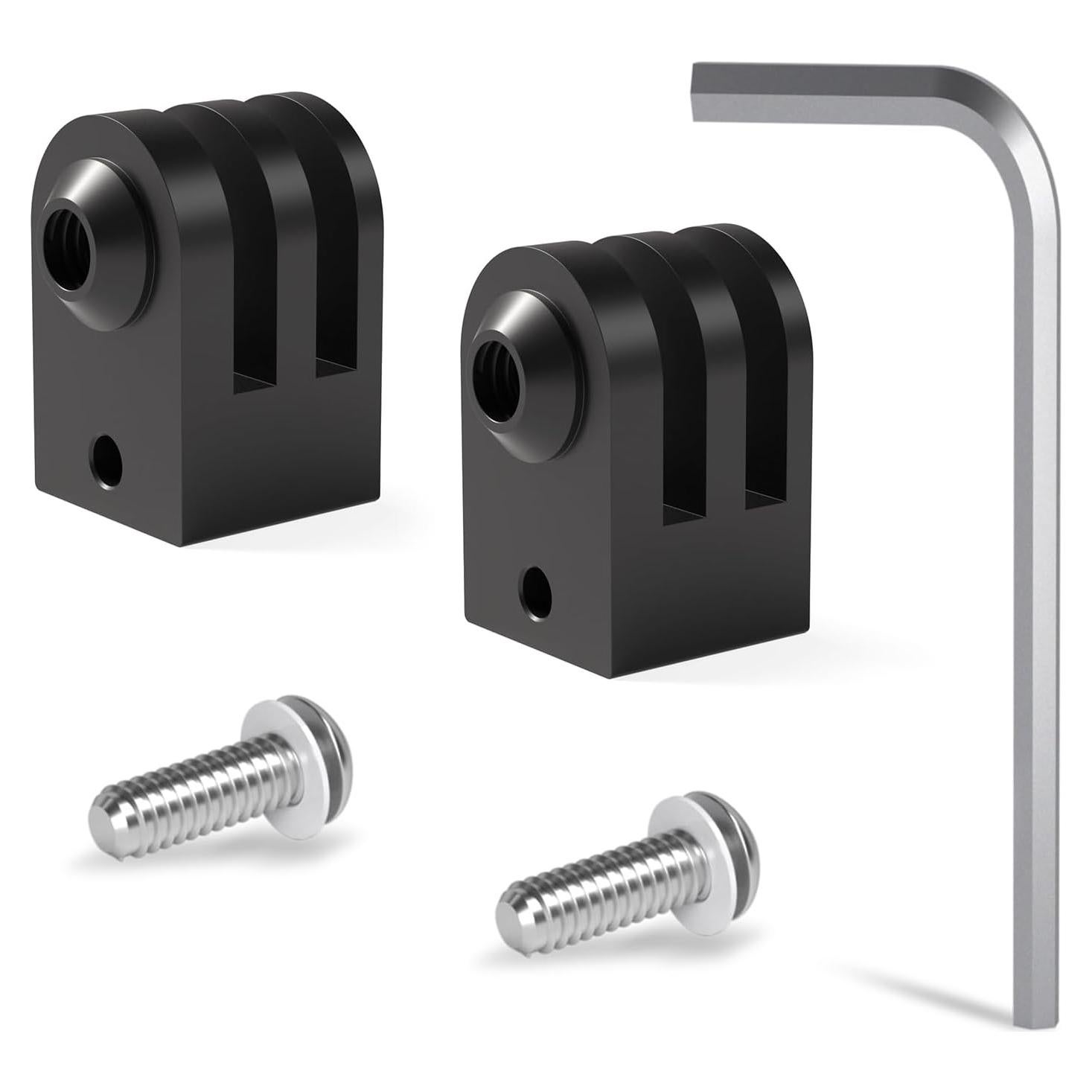 Adaptador de Montaje de Trípode HSU para GoPro Hero 13-6, Aluminio Mini