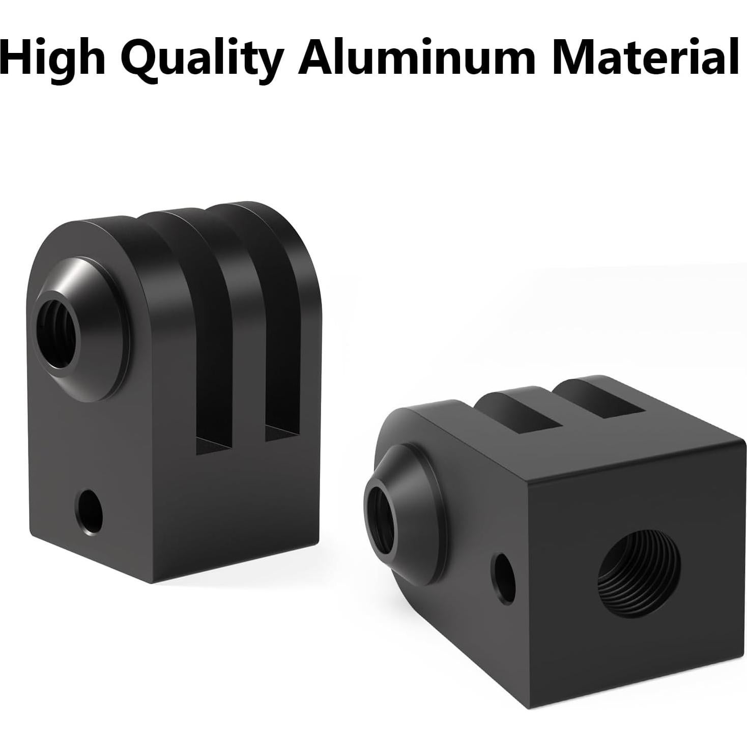 Adaptador de Montaje de Trípode HSU para GoPro Hero 13-6, Aluminio Mini