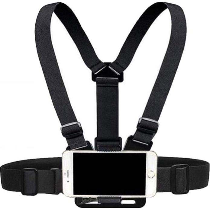 Soporte de Cinturón en el Pecho eForsky para Teléfonos y Cámaras
