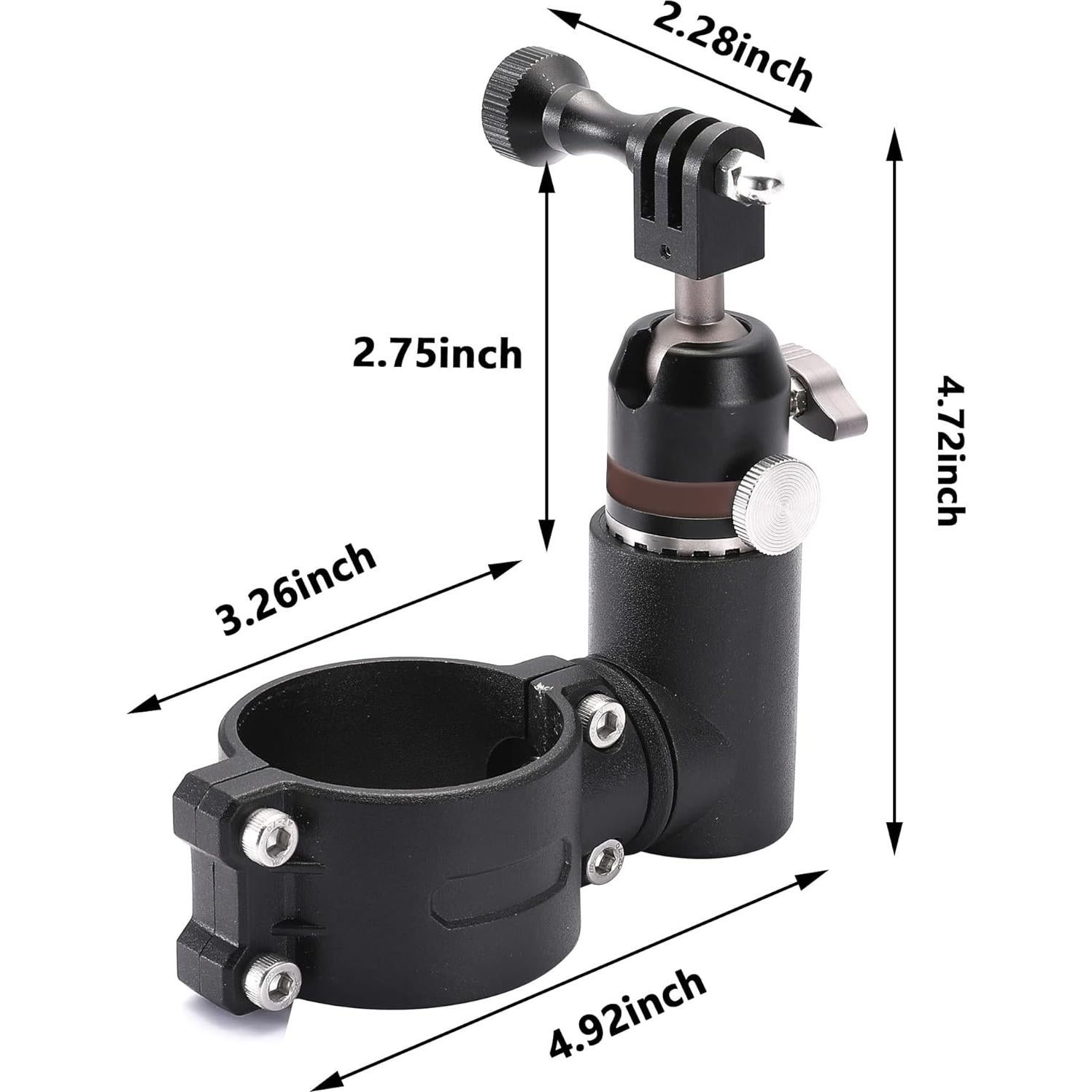 Soporte de Cámara UTV BESTAOO para GoPro y Acción 360°
