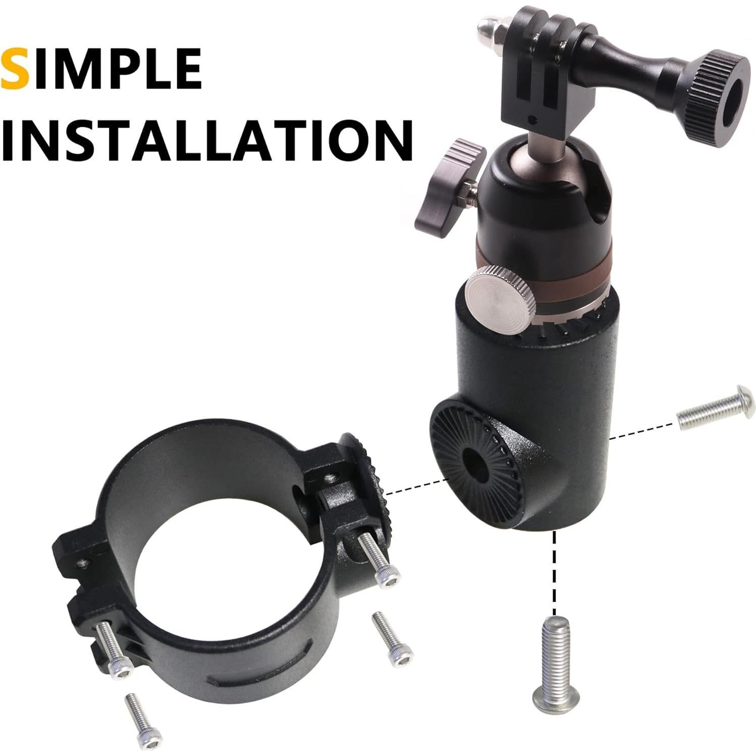 Soporte de Cámara UTV BESTAOO para GoPro y Acción 360°