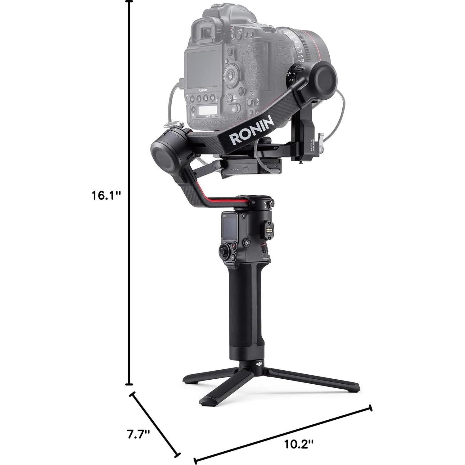 Estabilizador de Cardán DJI RS 2 Combo para Cámaras DSLR y Sin Espejo