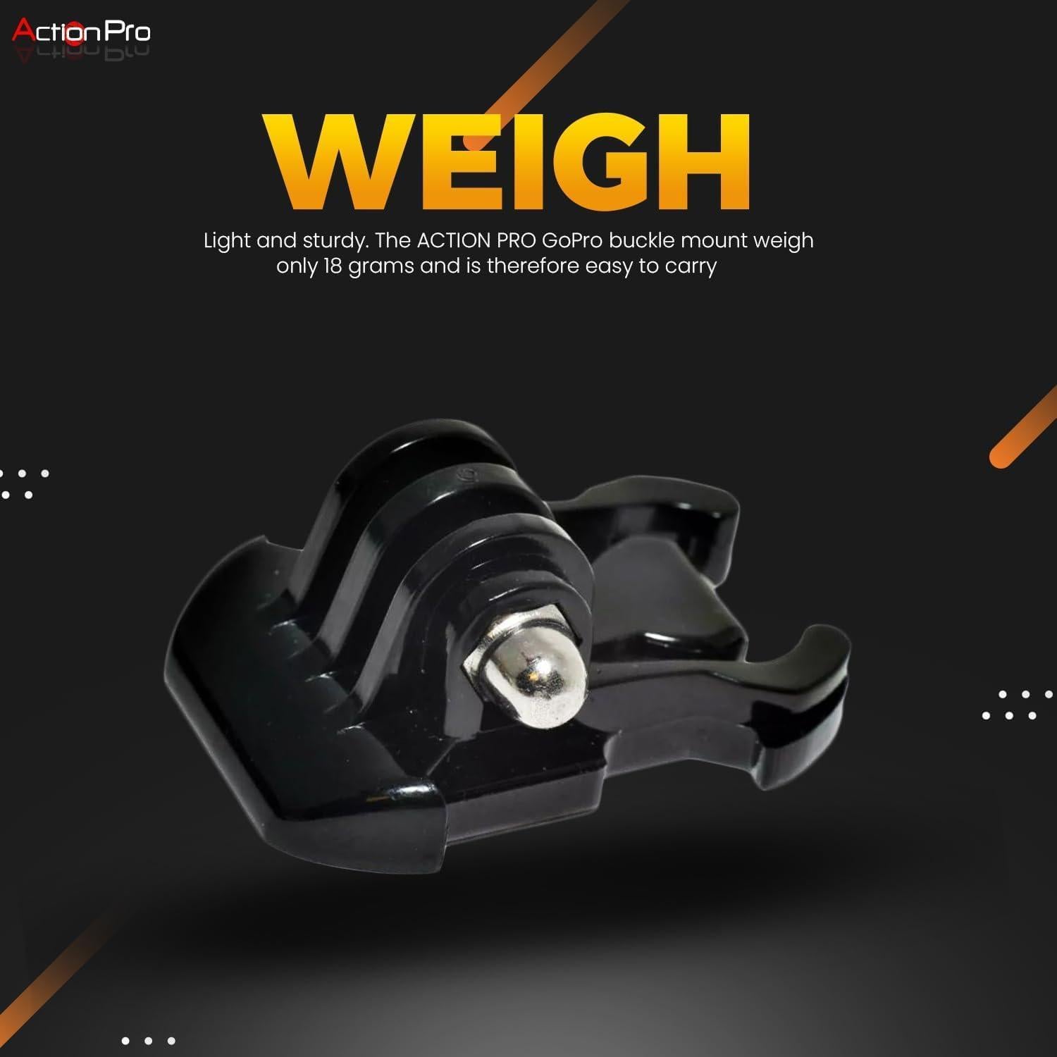 Soporte de Gancho J Action Pro para Cámaras de Acción