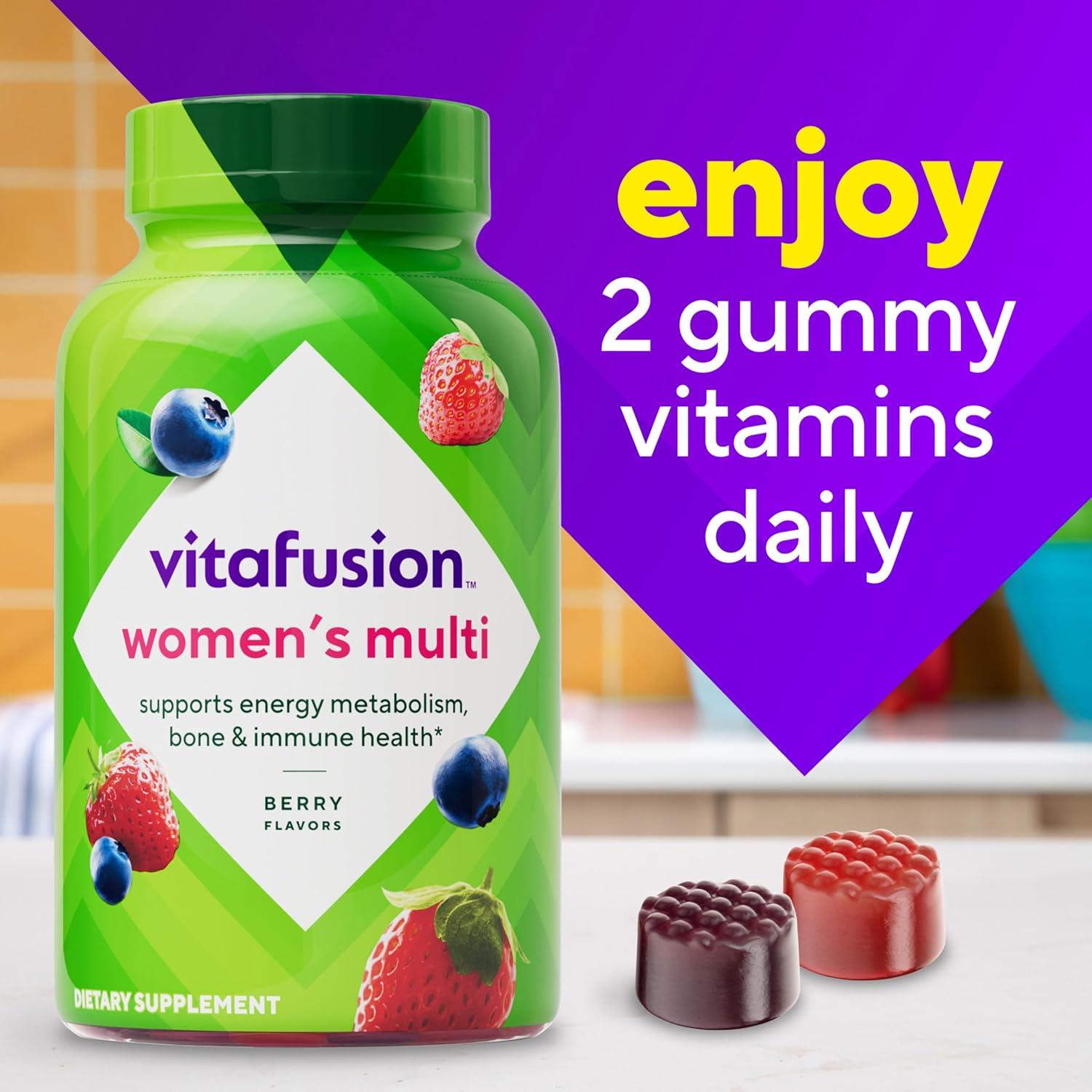 Gomitas Multivitamínicas para Mujeres Vitafusion 120 Unidades