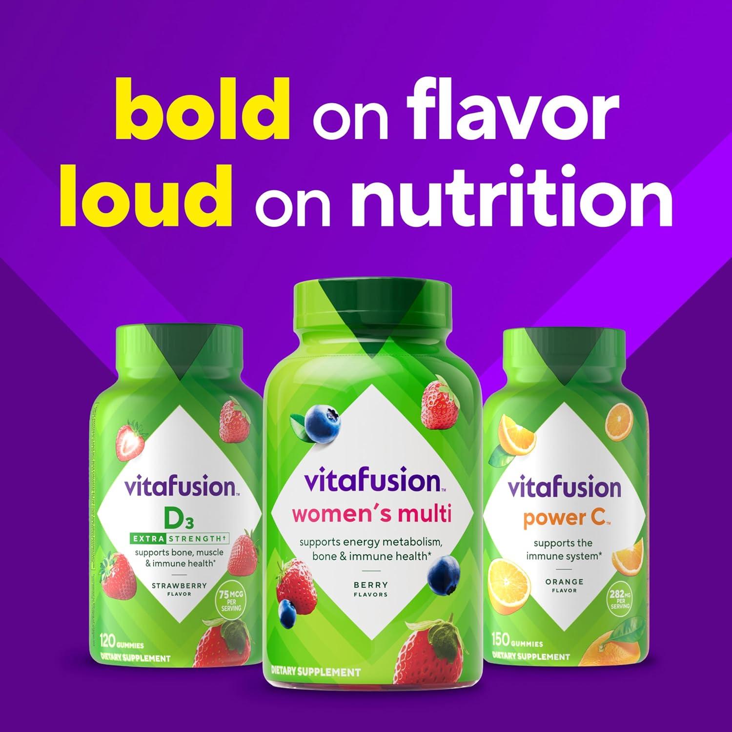 Gomitas Multivitamínicas para Mujeres Vitafusion 120 Unidades