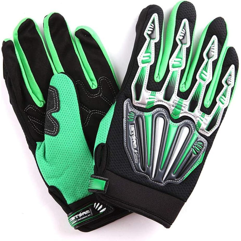 Guantes de Ciclismo WOW Mxa_008green Verde L Motocross