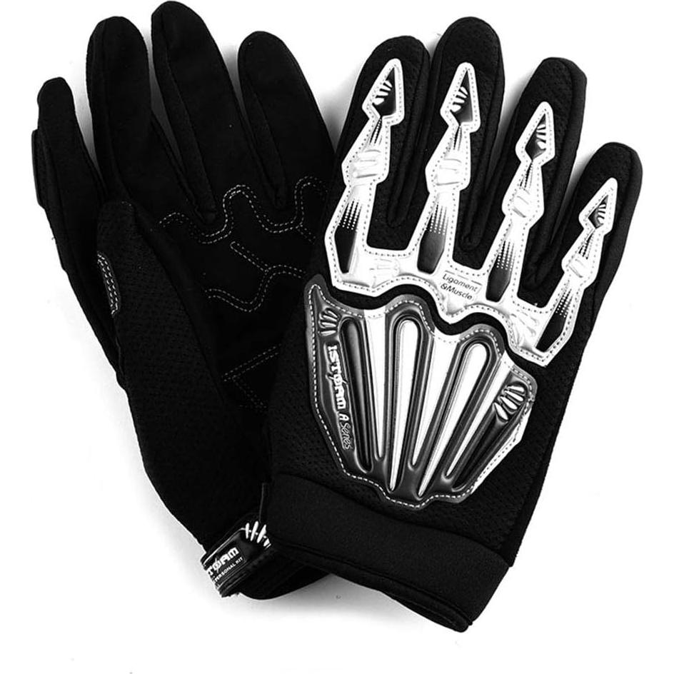 Guantes de Ciclismo WOW MXA008 Negros para Motocross