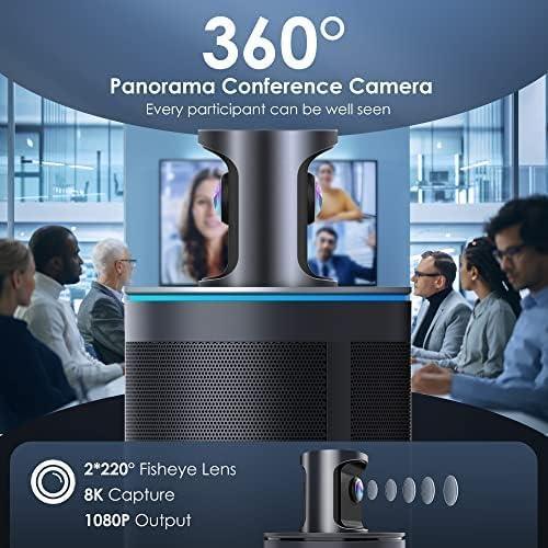 Cámara de Conferencia KanDao Meeting 360, 8K, 8 Micrófonos, 20W