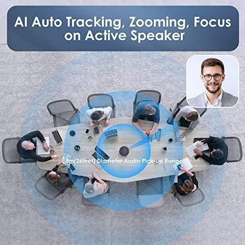 Cámara de Conferencia KanDao Meeting 360, 8K, 8 Micrófonos, 20W