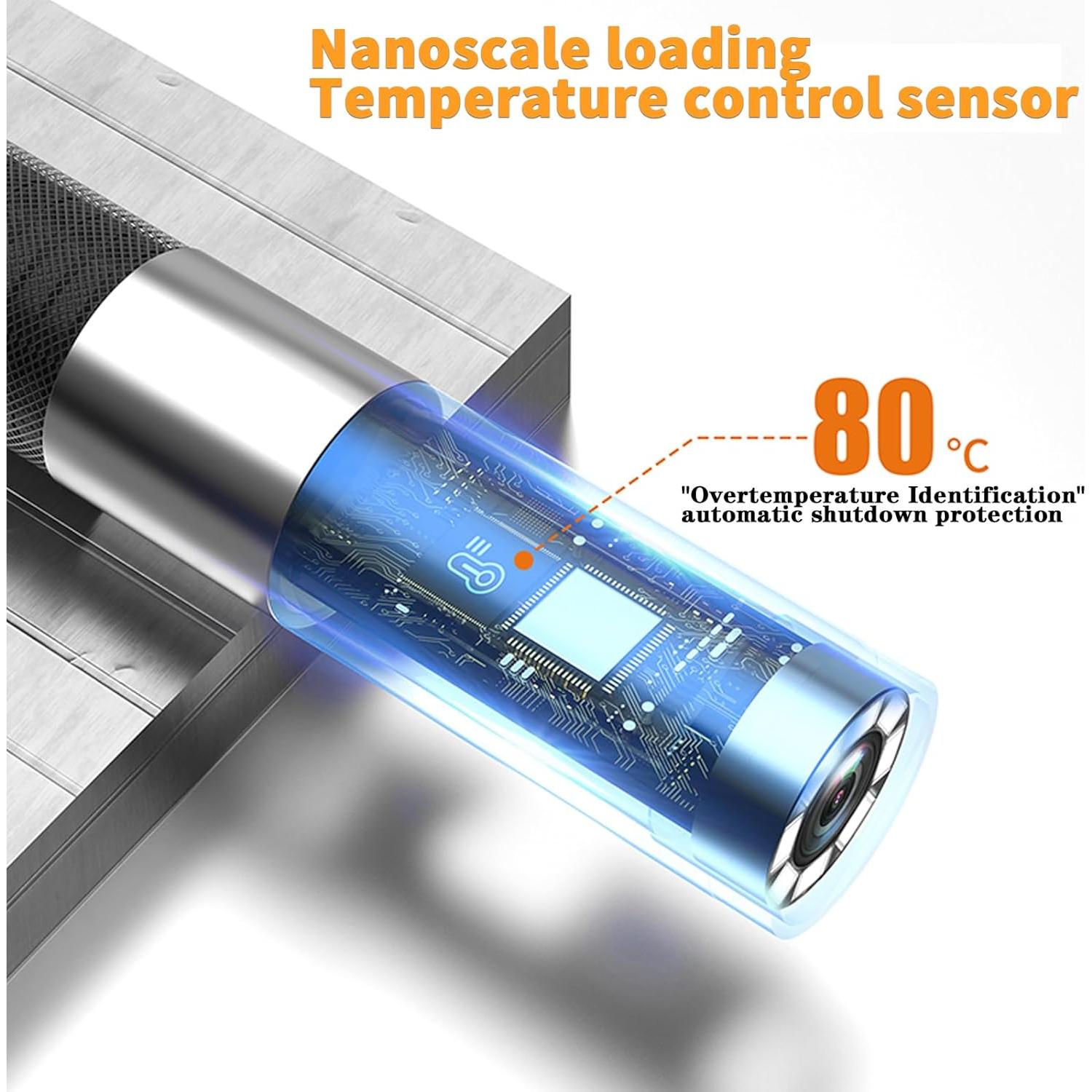 Endoscopio KMDES 5" Doble Lente 1080P IP67 1.49m