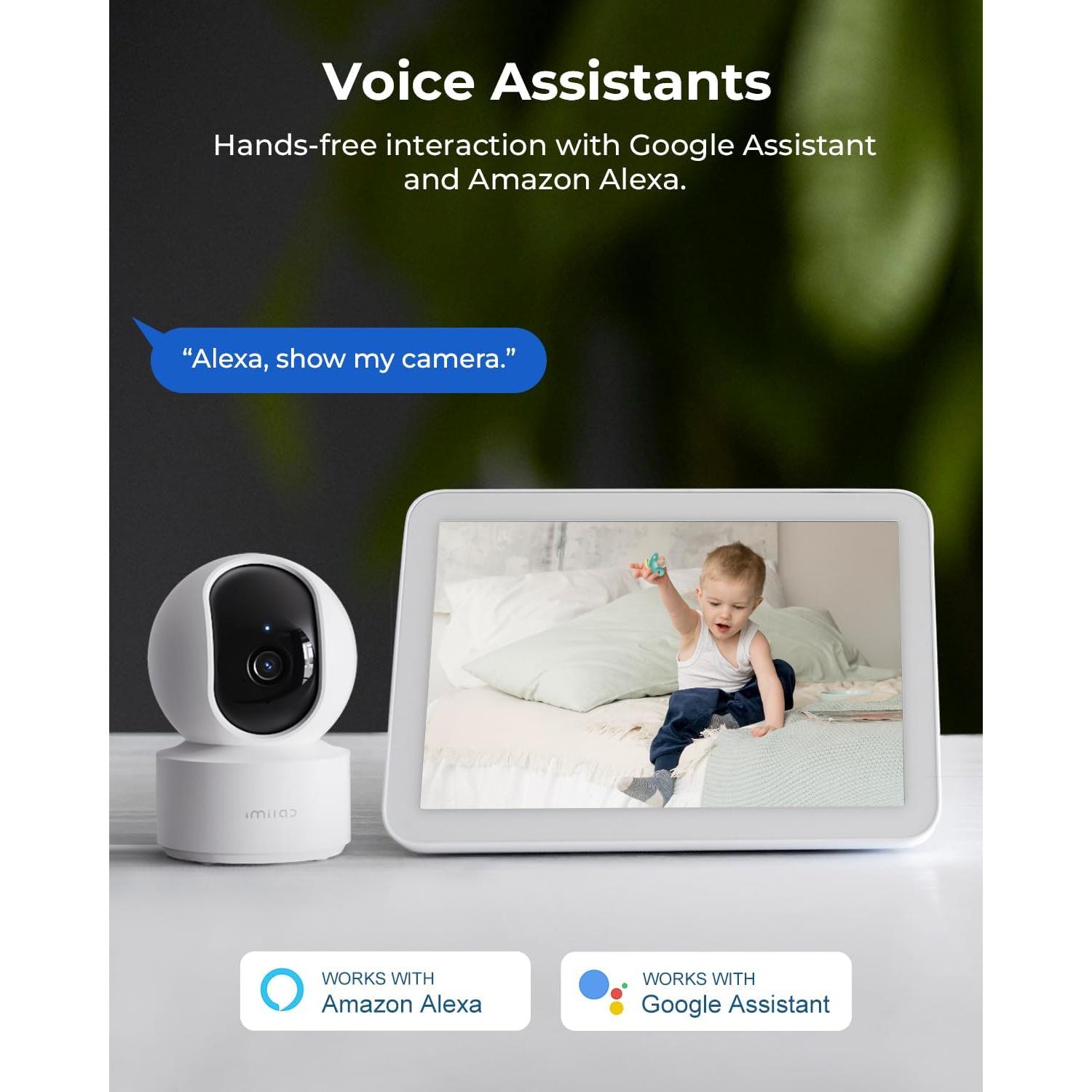 Cámara de Seguridad IMILAB C21 2.5K Paquete de 2 con WiFi