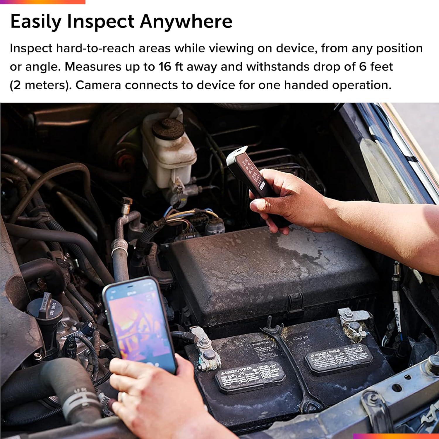 Cámara Térmica Infrarroja FLIR Edge Bluetooth para Smartphones